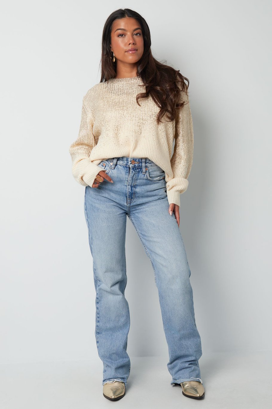 Glitz and Glow Pullover - Schwarz &amp;  Bild7